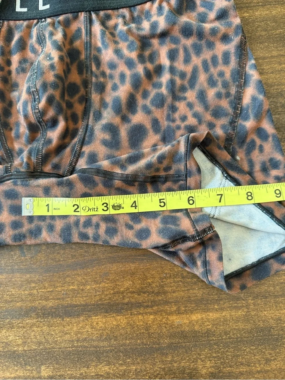 American Eagle Outfitters Men’s Brown Leopard Print Boxer Briefs